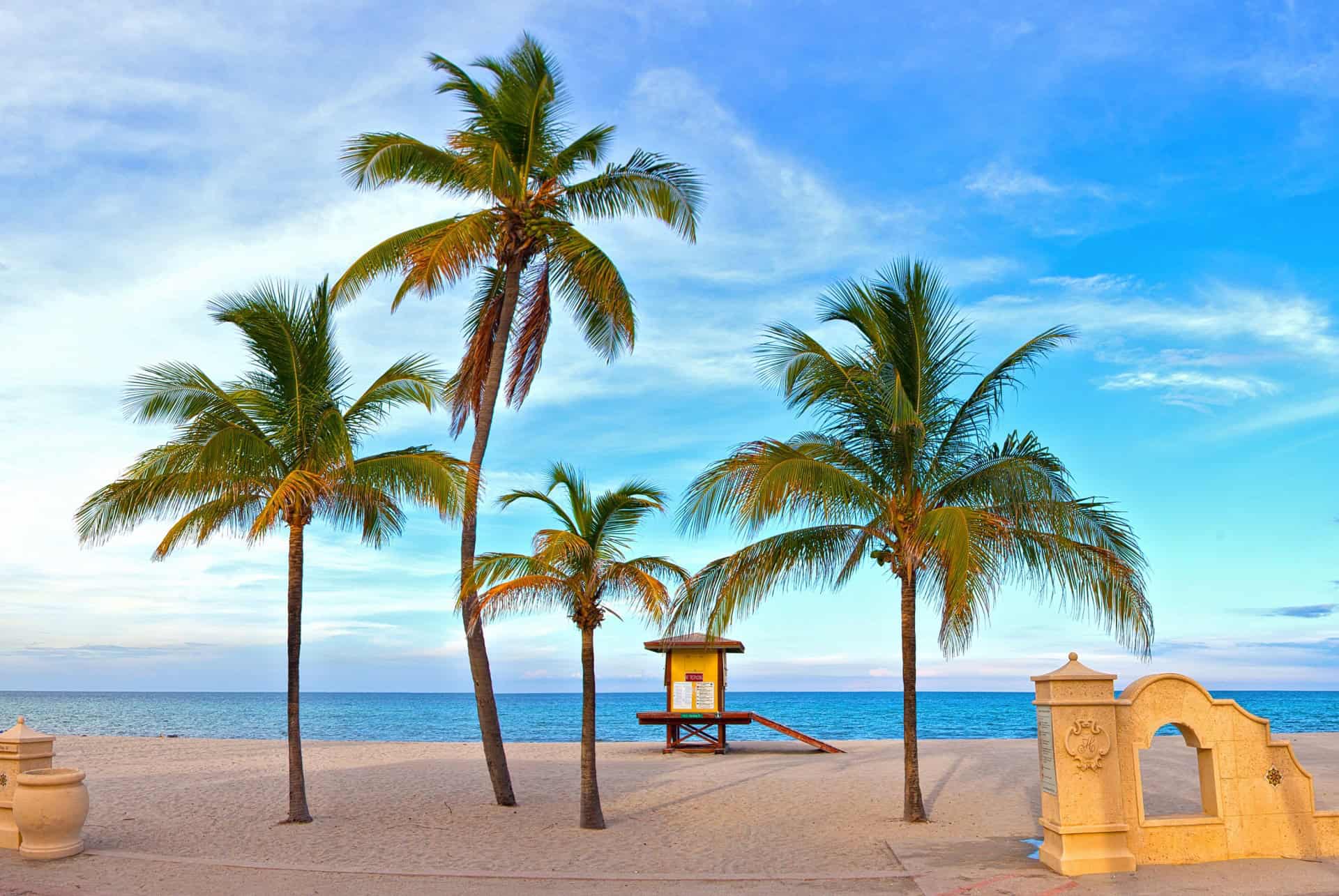plage de hollywood beach floride