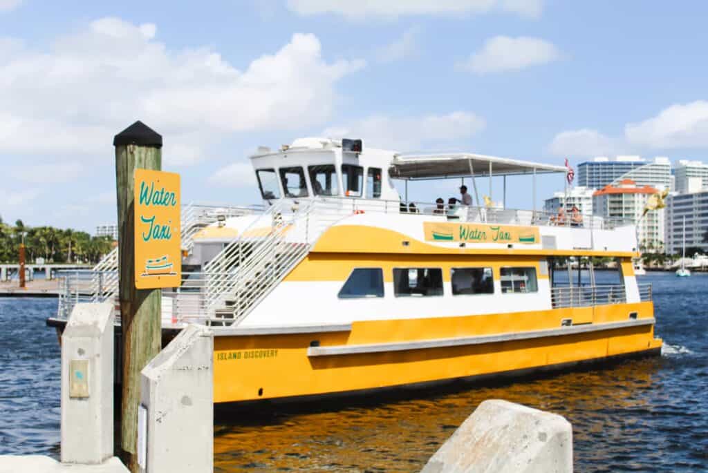 Billet journalier pour le water taxi