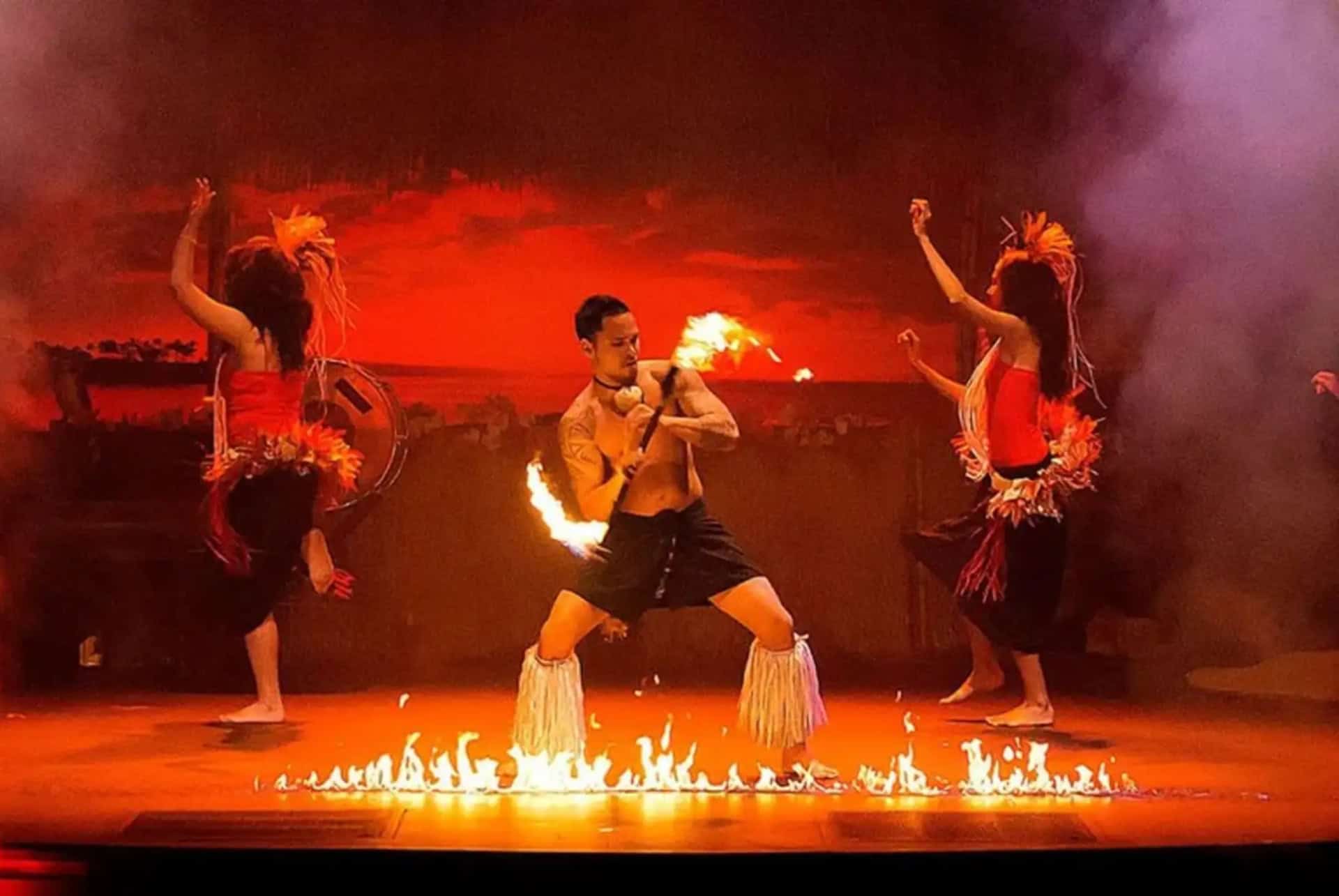 diner spectacle polynesien a daytona beach