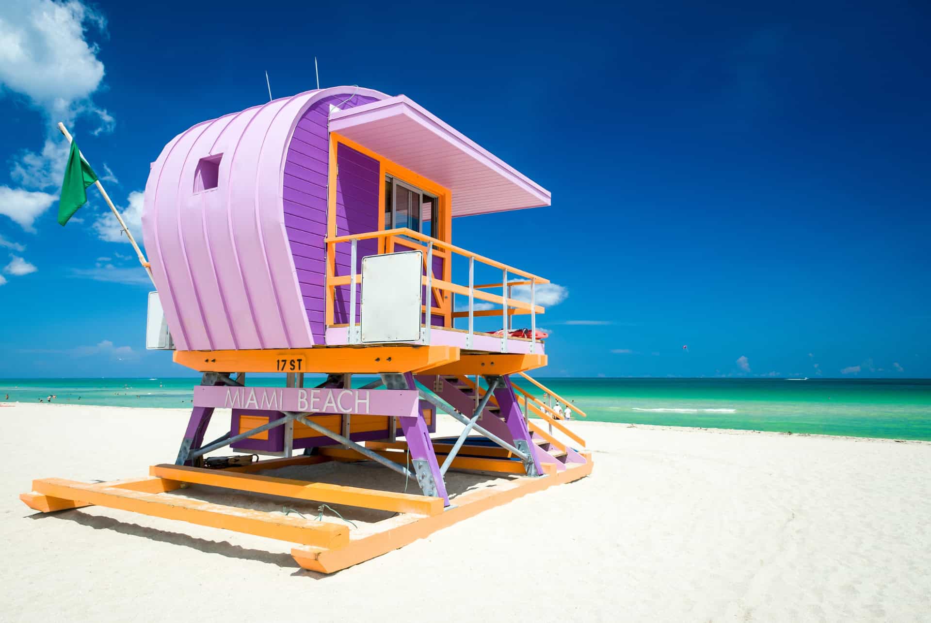 miami beach cabane sauveteurs