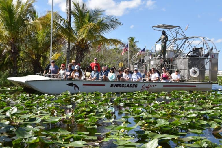 Tour en Airboat