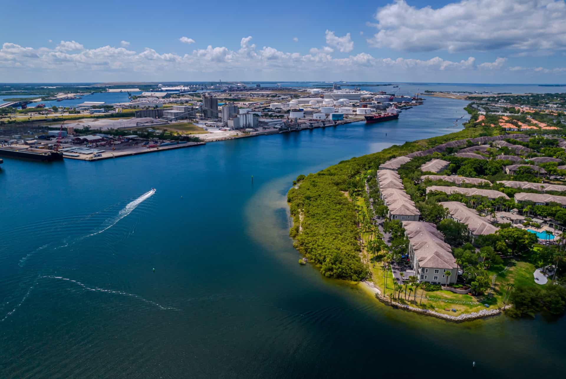 vue aerienne tampa