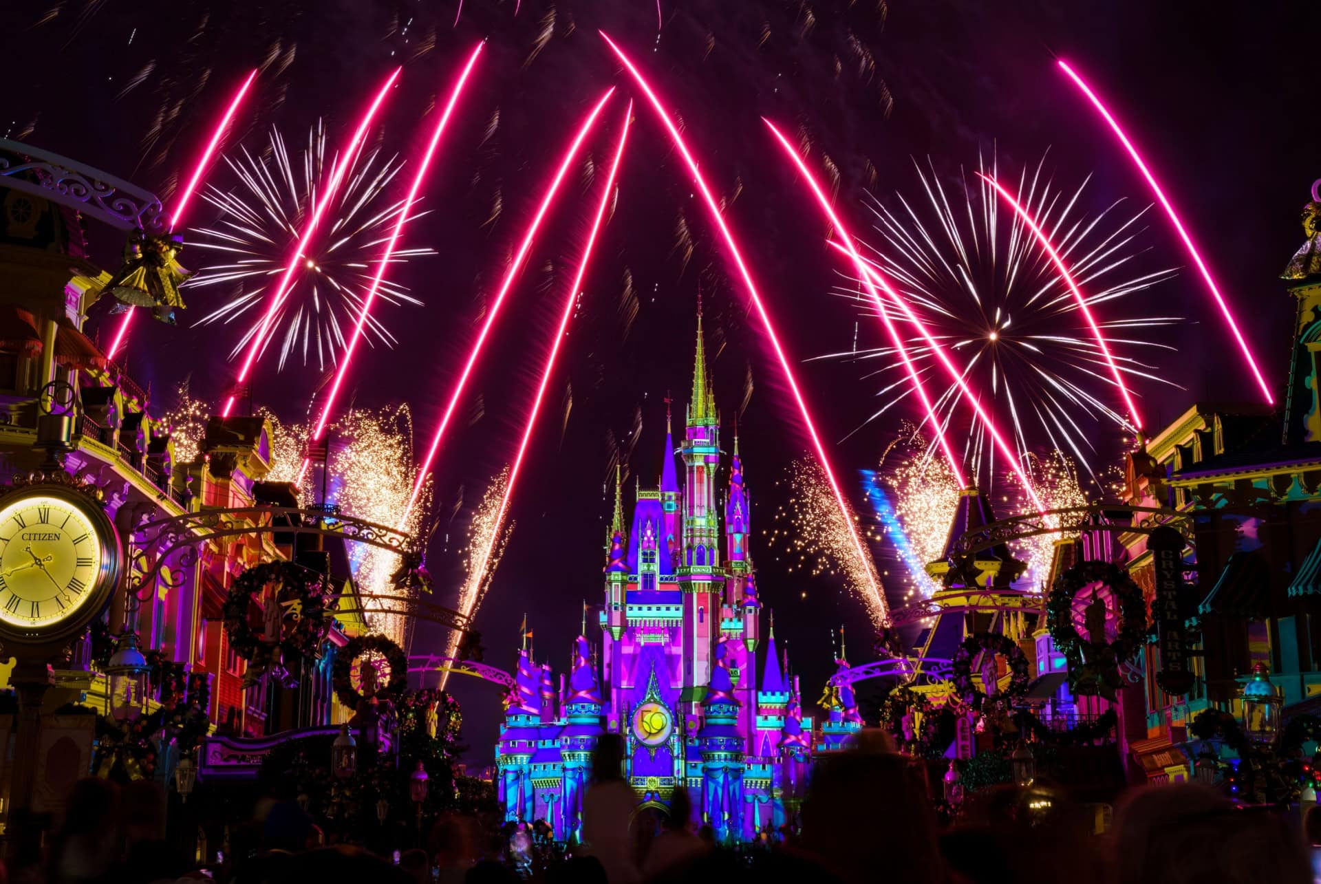 magic kingdom orlando feux artifice magic kingdom orlando feux artifice