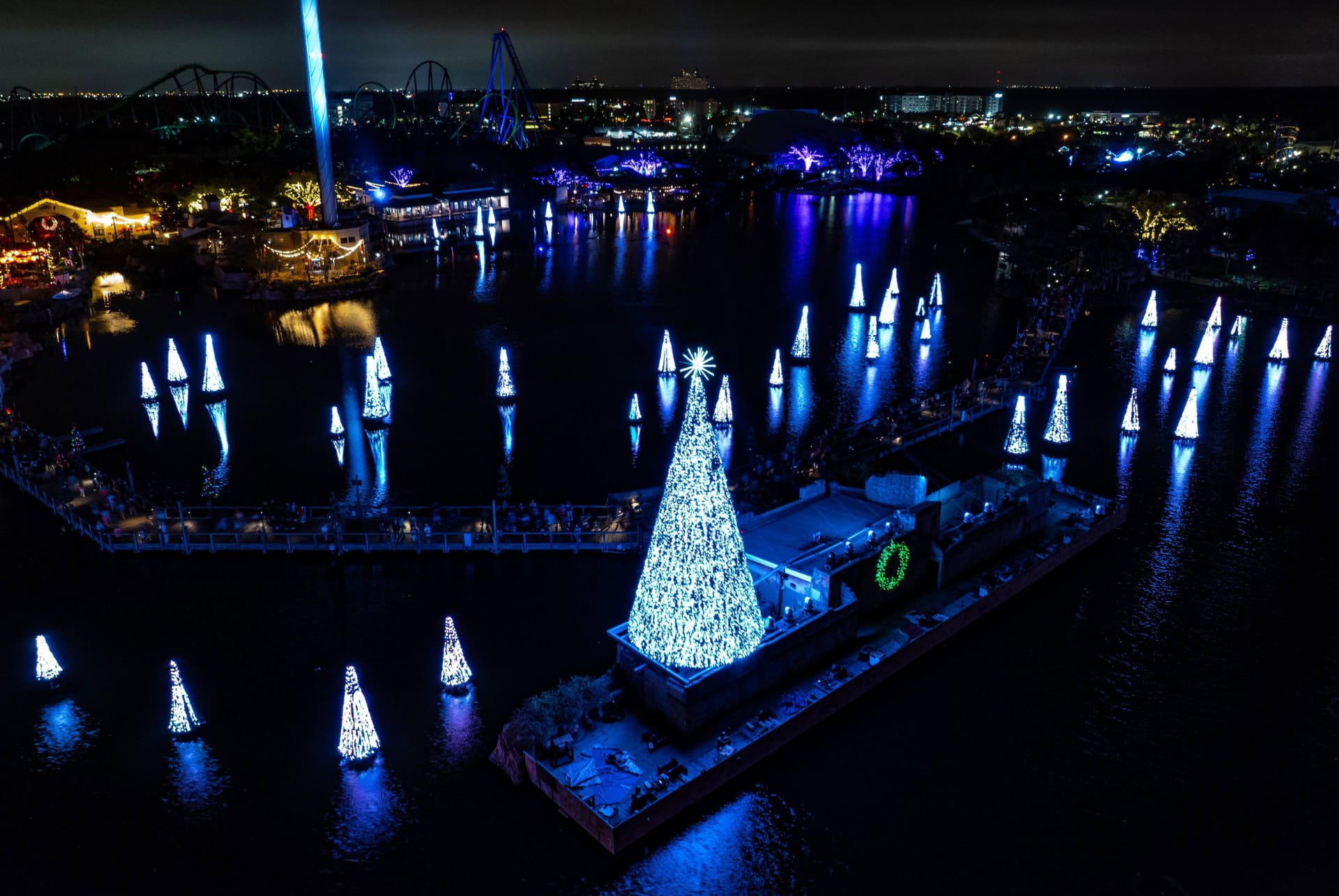 seaworld orlando en decembre