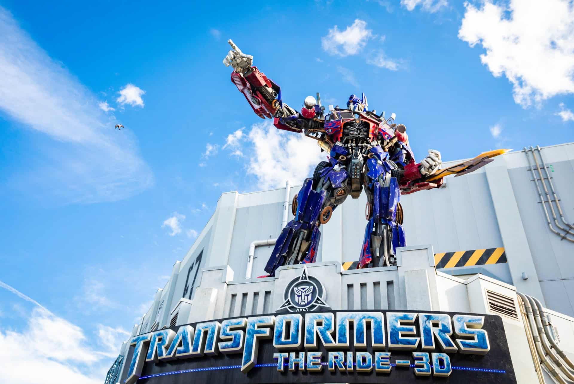universal studios florida transformers