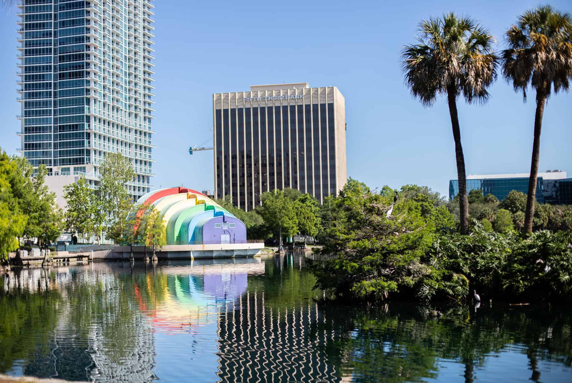 lake eola park walt disney amphitheatre lake eola park walt disney amphitheatre